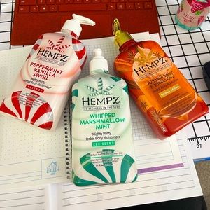 Holiday HEMPZ lotion set of 3